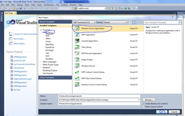 Windows Form Application